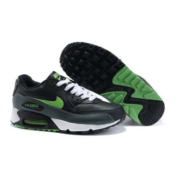 Nike Air Max 90 Womens Shoes Wholesale Black Green Outlet Online